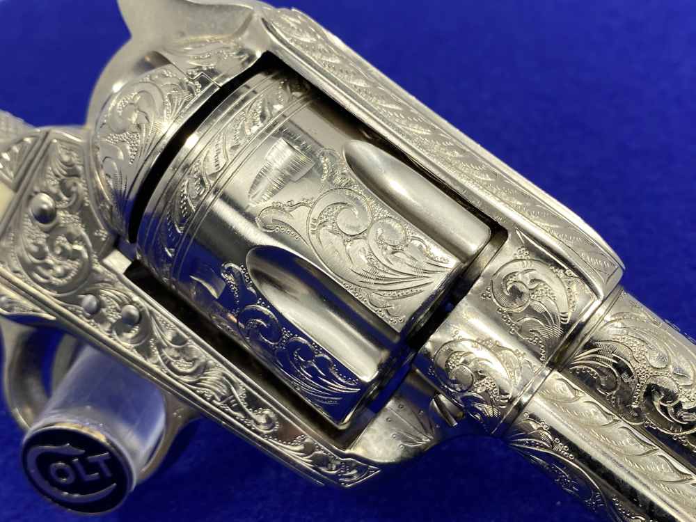 Colt Single Action Army .45 -JOHN ADAMS MASTER HAND ENGRAVED- 2nd Gen-img-31