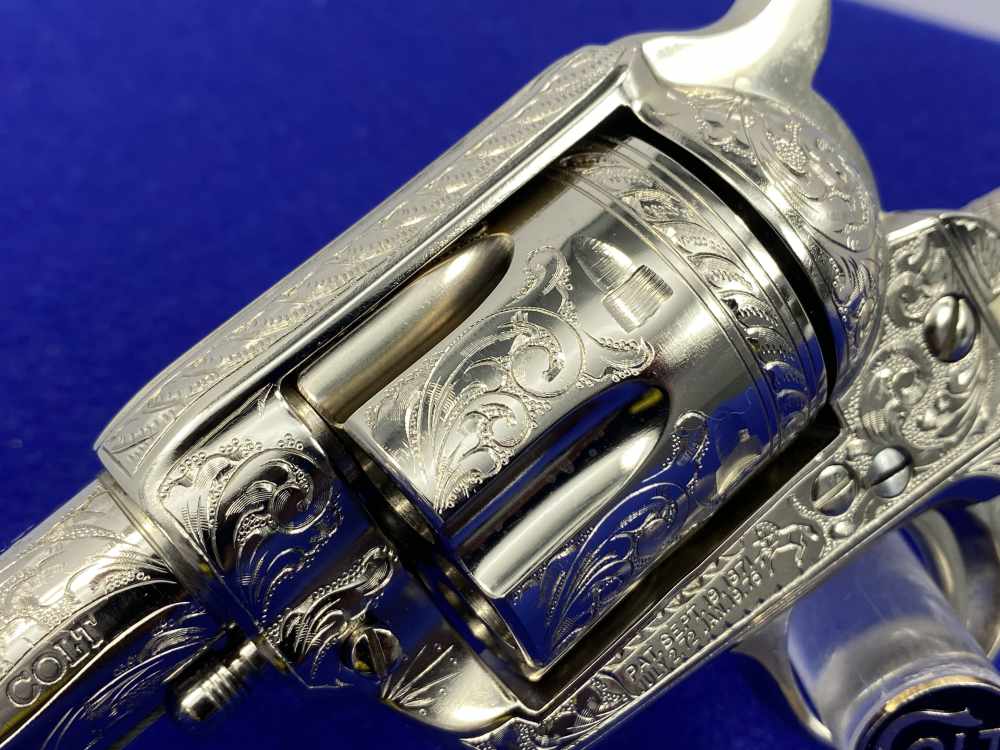 Colt Single Action Army .45 -JOHN ADAMS MASTER HAND ENGRAVED- 2nd Gen-img-15