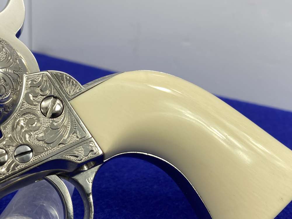Colt Single Action Army .45 -JOHN ADAMS MASTER HAND ENGRAVED- 2nd Gen-img-5