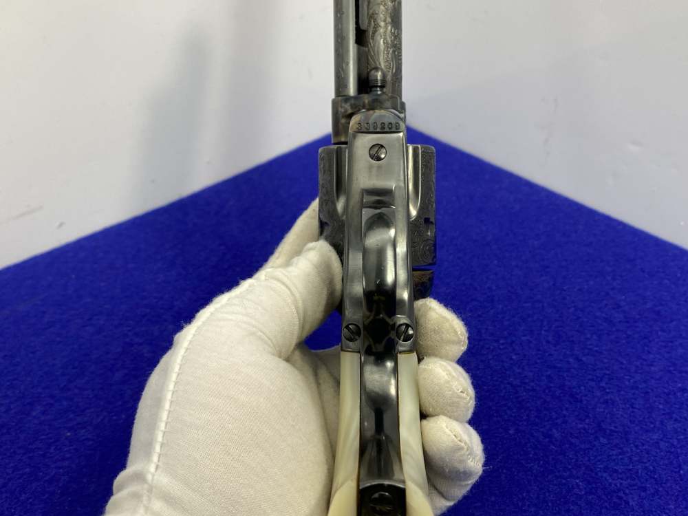 Colt Single Action Army .38Spl -FIRST GENERATION SCROLL ENGRAVED- 1st Gen-img-50