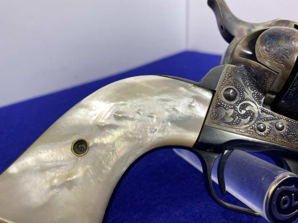 Colt Single Action Army .38Spl -FIRST GENERATION SCROLL ENGRAVED- 1st Gen-img-22
