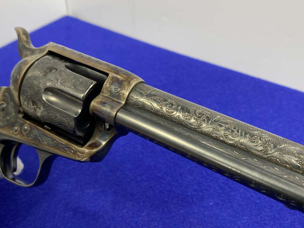 Colt Single Action Army .38Spl -FIRST GENERATION SCROLL ENGRAVED- 1st Gen-img-64