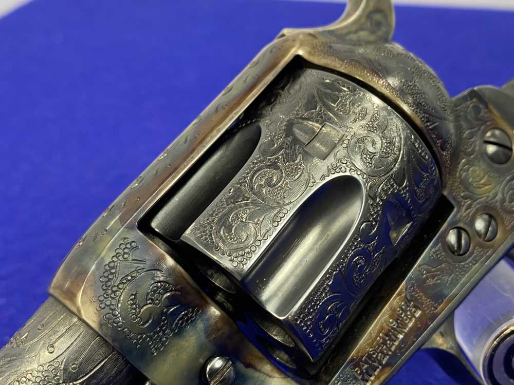 Colt Single Action Army .38Spl -FIRST GENERATION SCROLL ENGRAVED- 1st Gen-img-10