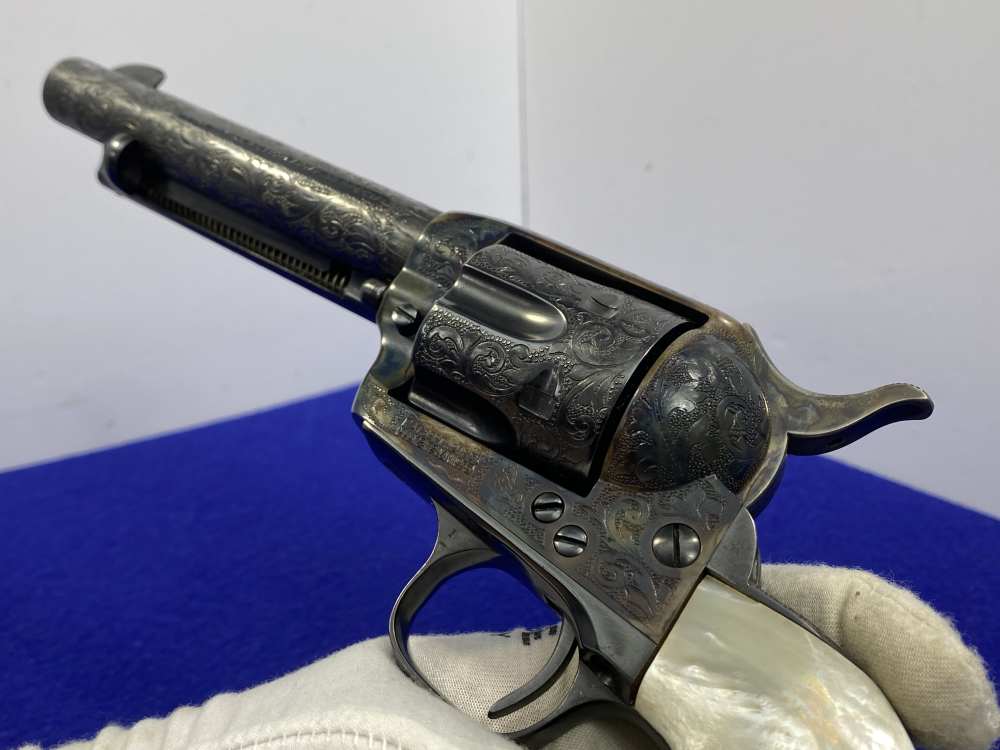 Colt Single Action Army .38Spl -FIRST GENERATION SCROLL ENGRAVED- 1st Gen-img-66
