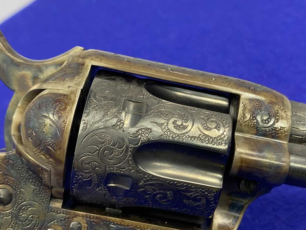 Colt Single Action Army .38Spl -FIRST GENERATION SCROLL ENGRAVED- 1st Gen-img-27