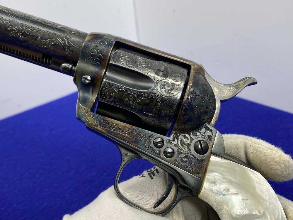 Colt Single Action Army .38Spl -FIRST GENERATION SCROLL ENGRAVED- 1st Gen-img-65