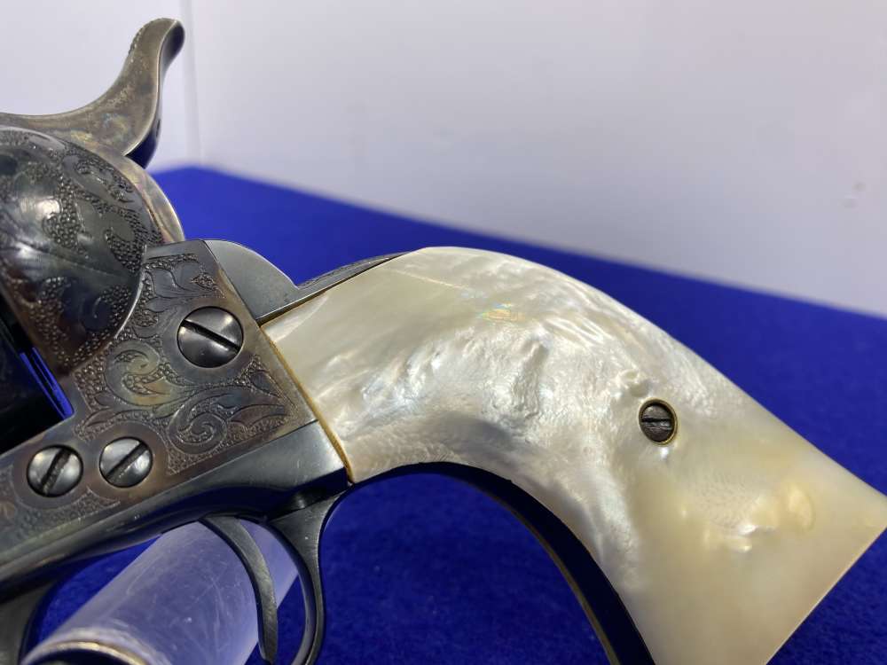 Colt Single Action Army .38Spl -FIRST GENERATION SCROLL ENGRAVED- 1st Gen-img-5