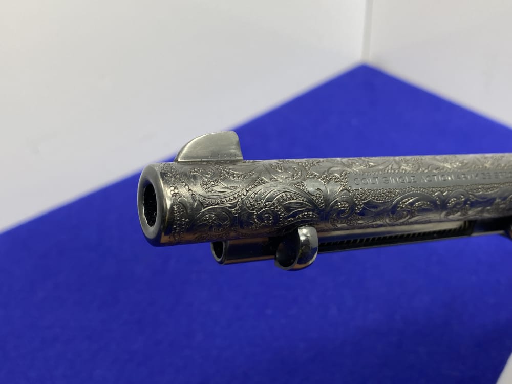 Colt Single Action Army .38Spl -FIRST GENERATION SCROLL ENGRAVED- 1st Gen-img-62