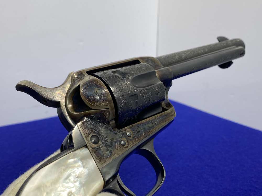 Colt Single Action Army .38Spl -FIRST GENERATION SCROLL ENGRAVED- 1st Gen-img-67