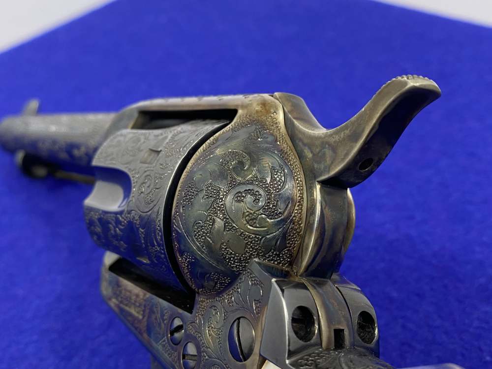 Colt Single Action Army .38Spl -FIRST GENERATION SCROLL ENGRAVED- 1st Gen-img-14