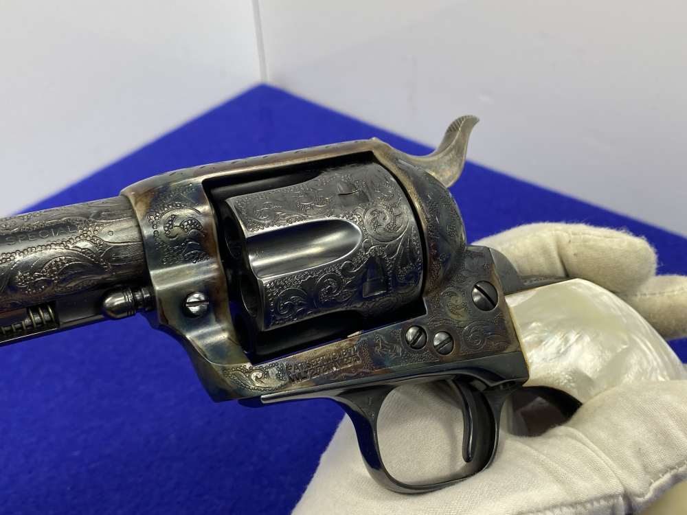 Colt Single Action Army .38Spl -FIRST GENERATION SCROLL ENGRAVED- 1st Gen-img-60