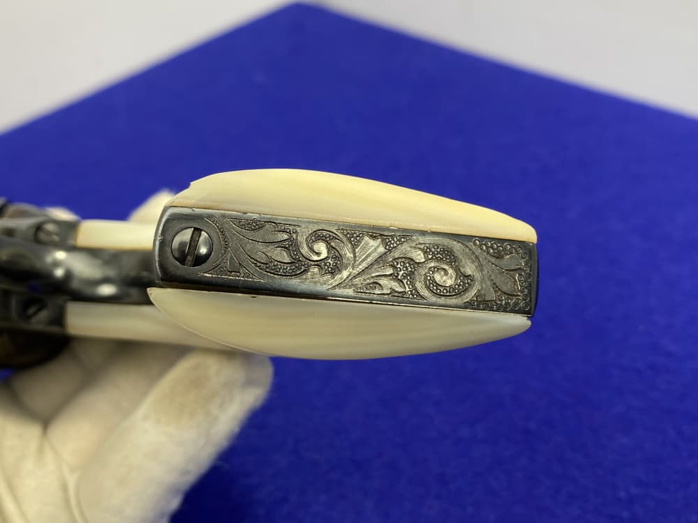 Colt Single Action Army .38Spl -FIRST GENERATION SCROLL ENGRAVED- 1st Gen-img-49