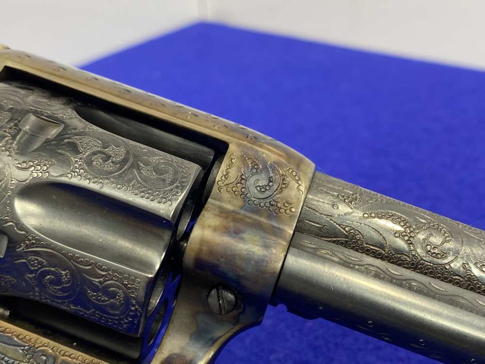 Colt Single Action Army .38Spl -FIRST GENERATION SCROLL ENGRAVED- 1st Gen-img-26