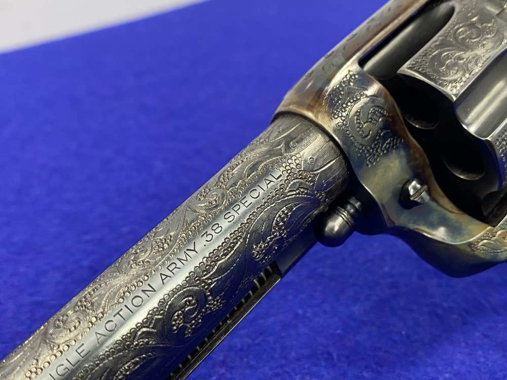 Colt Single Action Army .38Spl -FIRST GENERATION SCROLL ENGRAVED- 1st Gen-img-16
