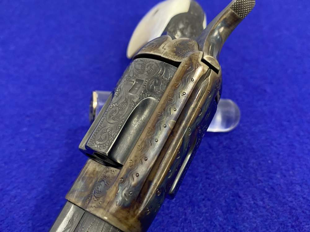 Colt Single Action Army .38Spl -FIRST GENERATION SCROLL ENGRAVED- 1st Gen-img-44
