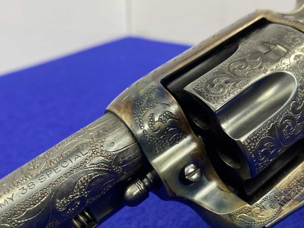 Colt Single Action Army .38Spl -FIRST GENERATION SCROLL ENGRAVED- 1st Gen-img-9