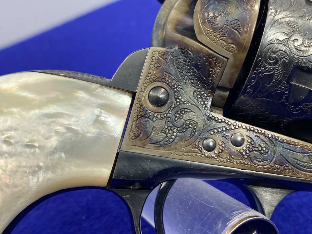 Colt Single Action Army .38Spl -FIRST GENERATION SCROLL ENGRAVED- 1st Gen-img-23