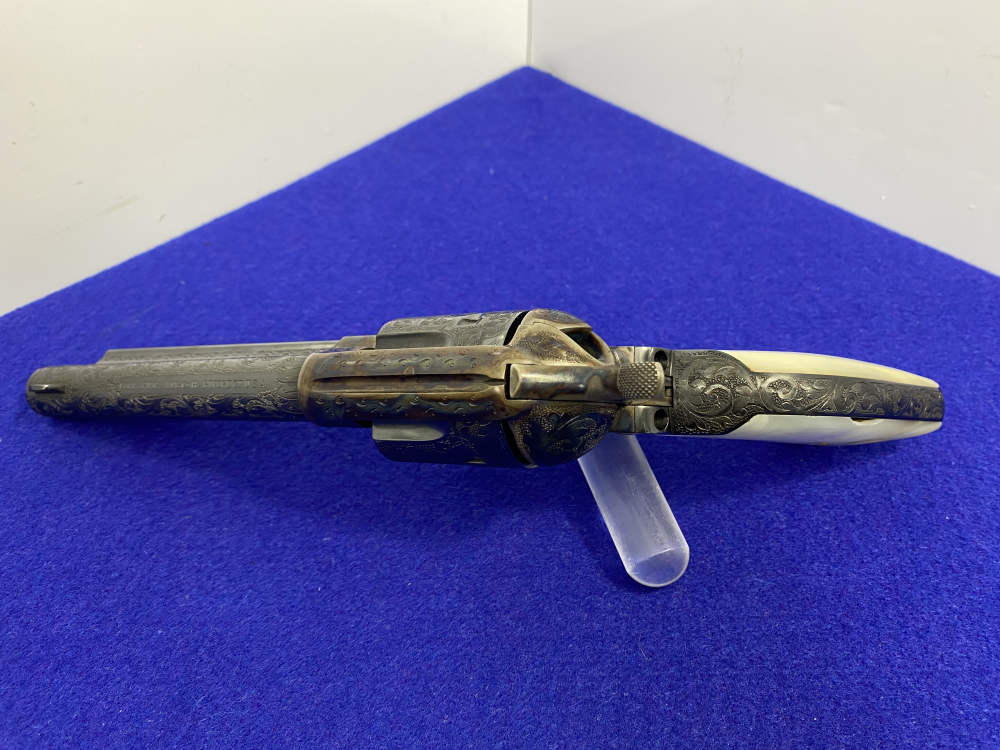 Colt Single Action Army .38Spl -FIRST GENERATION SCROLL ENGRAVED- 1st Gen-img-36