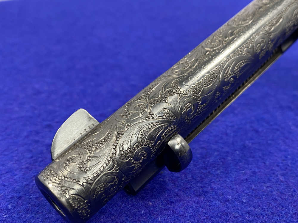 Colt Single Action Army .38Spl -FIRST GENERATION SCROLL ENGRAVED- 1st Gen-img-18