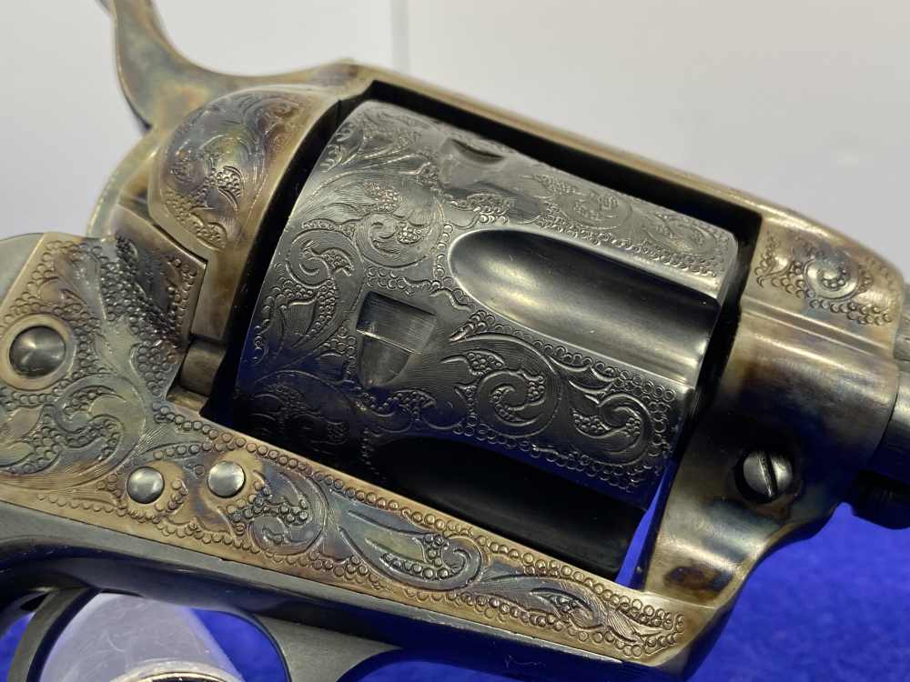 Colt Single Action Army .38Spl -FIRST GENERATION SCROLL ENGRAVED- 1st Gen-img-28