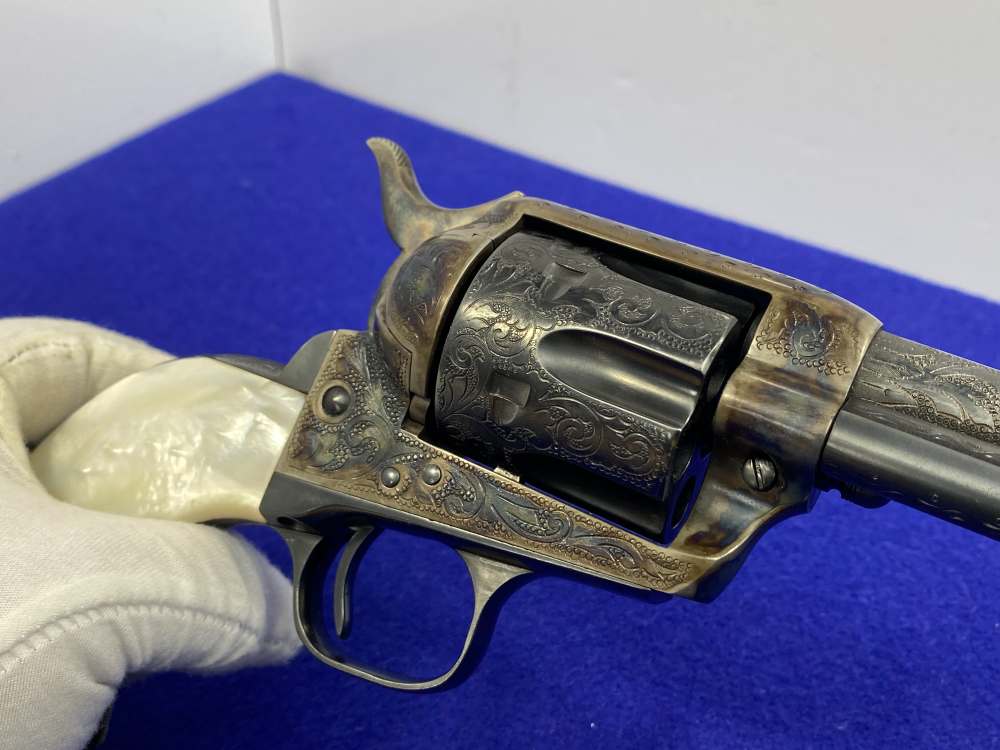 Colt Single Action Army .38Spl -FIRST GENERATION SCROLL ENGRAVED- 1st Gen-img-63