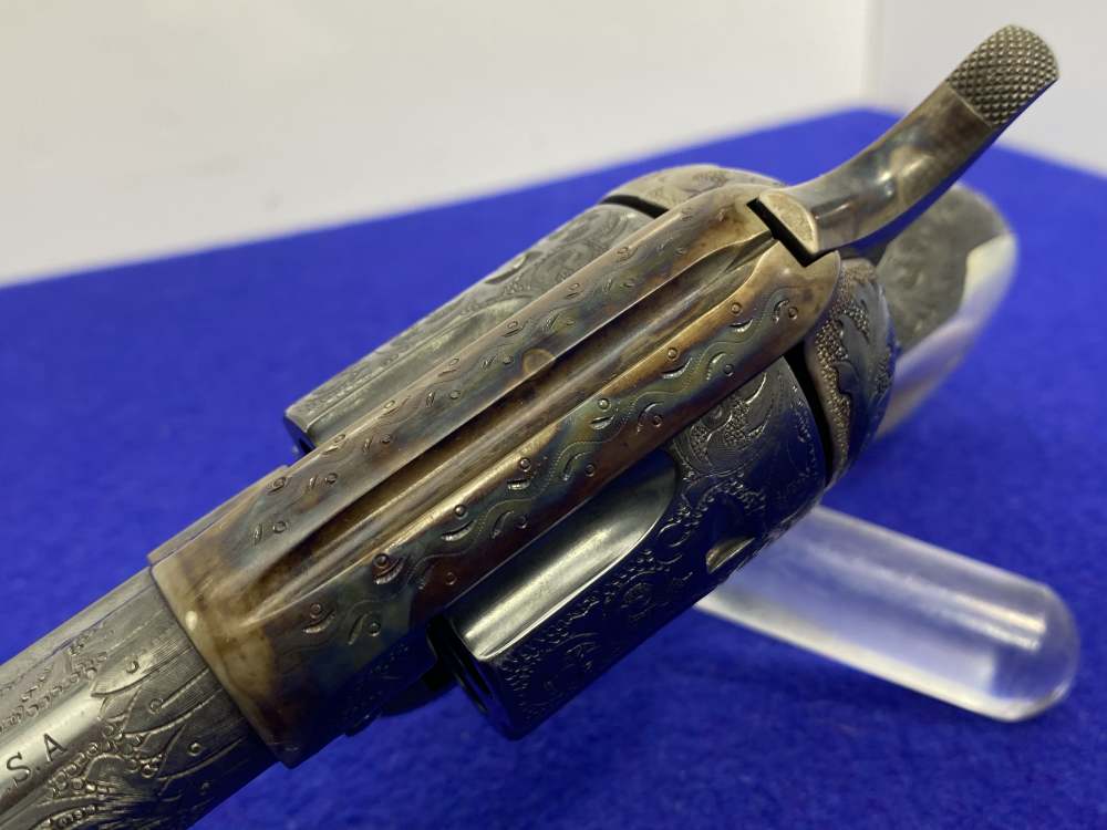 Colt Single Action Army .38Spl -FIRST GENERATION SCROLL ENGRAVED- 1st Gen-img-43