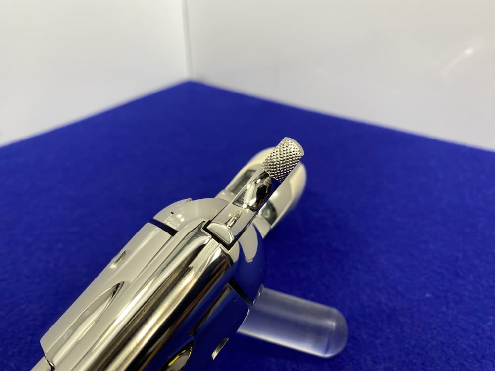 Colt Single Action Army Nickel *DESIRABLE WILKERSON MODEL* RARE 4" *Ejector-img-35