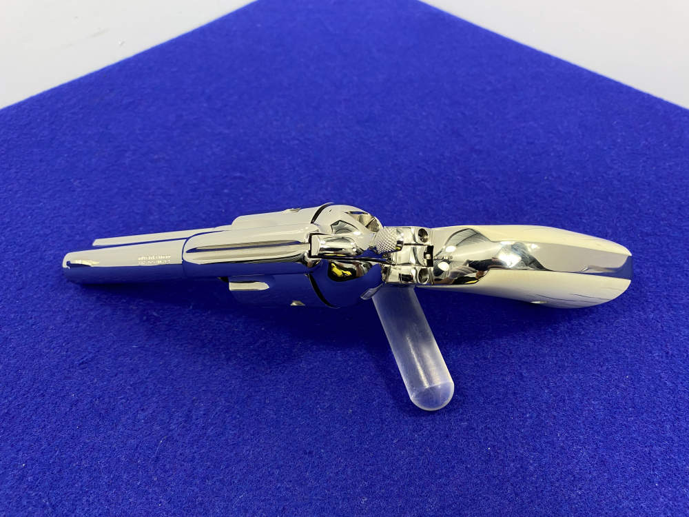 Colt Single Action Army Nickel *DESIRABLE WILKERSON MODEL* RARE 4" *Ejector-img-31