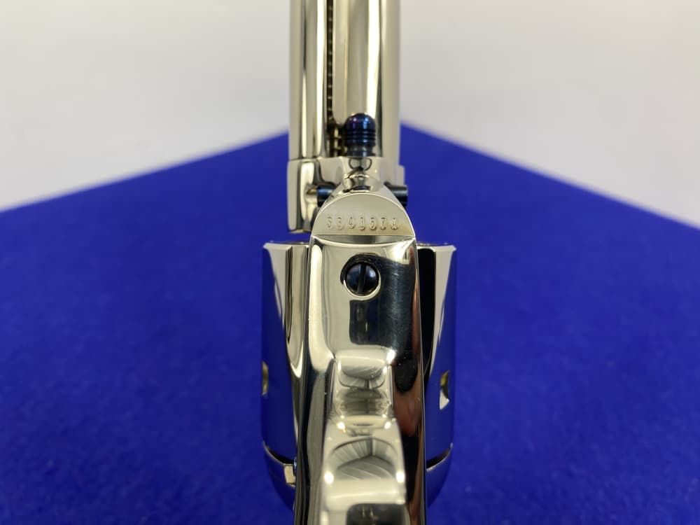 Colt Single Action Army Nickel *DESIRABLE WILKERSON MODEL* RARE 4" *Ejector-img-42