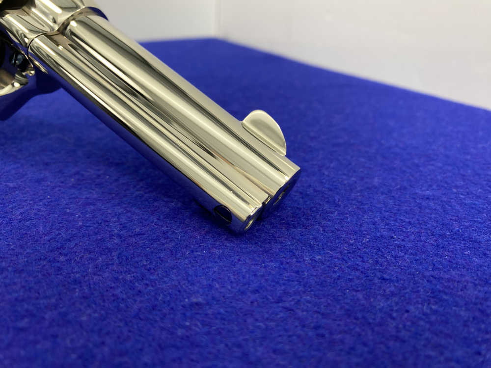 Colt Single Action Army Nickel *DESIRABLE WILKERSON MODEL* RARE 4" *Ejector-img-30