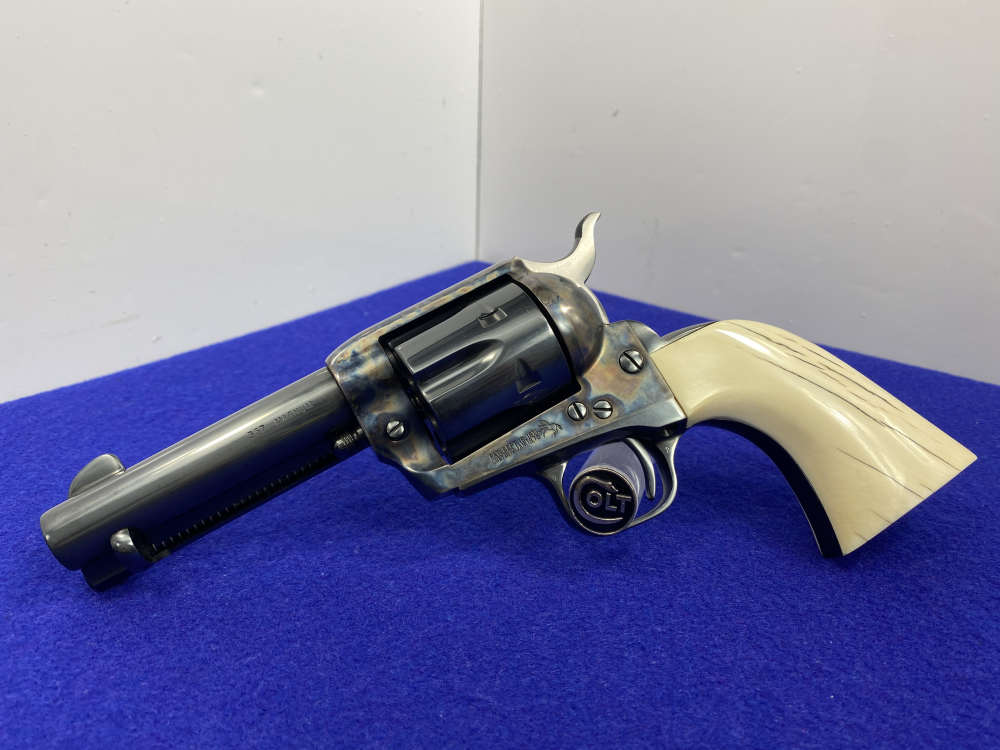 Colt Single Action Army .357Mag *ULTRA RARE WILKERSON MODEL* Bark Ivory-img-8
