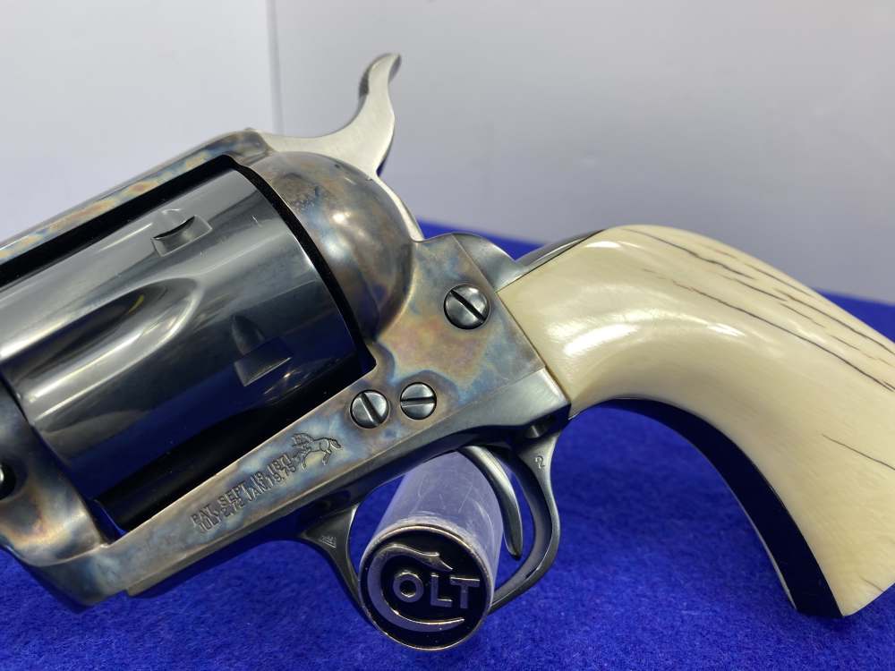 Colt Single Action Army .357Mag *ULTRA RARE WILKERSON MODEL* Bark Ivory-img-11