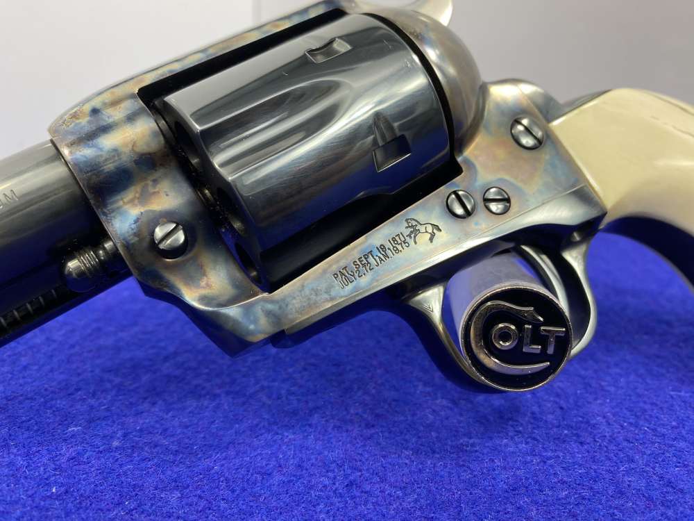 Colt Single Action Army .357Mag *ULTRA RARE WILKERSON MODEL* Bark Ivory-img-12