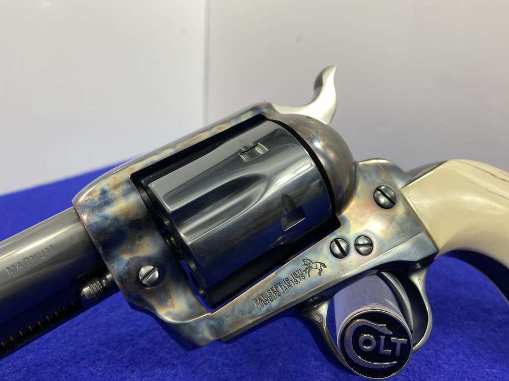 Colt Single Action Army .357Mag *ULTRA RARE WILKERSON MODEL* Bark Ivory-img-16