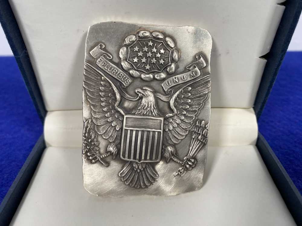 -SILVER- MK BarZ & Bullion 3oz "E Pluribus Unum" Limited Edt 405 of 500 -img-4