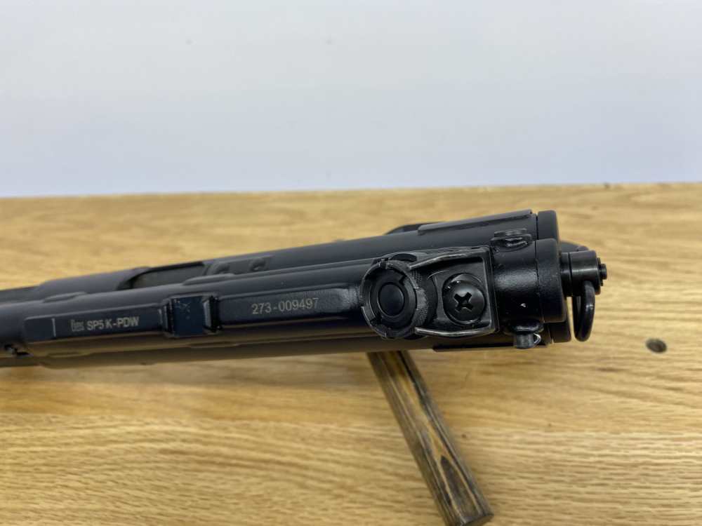 Heckler & Koch SP5 K-PDW 9mm 6" Black *EXCELLENT CIVILIAN MODEL OF THE MP5*-img-29