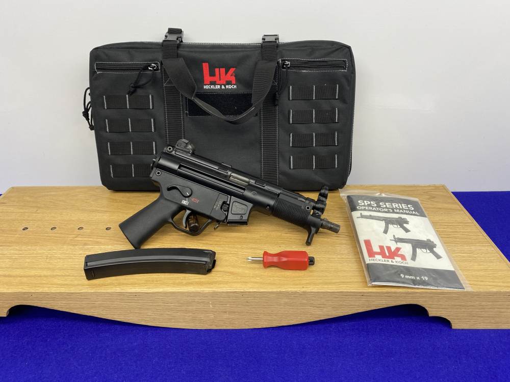 Heckler & Koch SP5 K-PDW 9mm 6" Black *EXCELLENT CIVILIAN MODEL OF THE MP5*-img-40