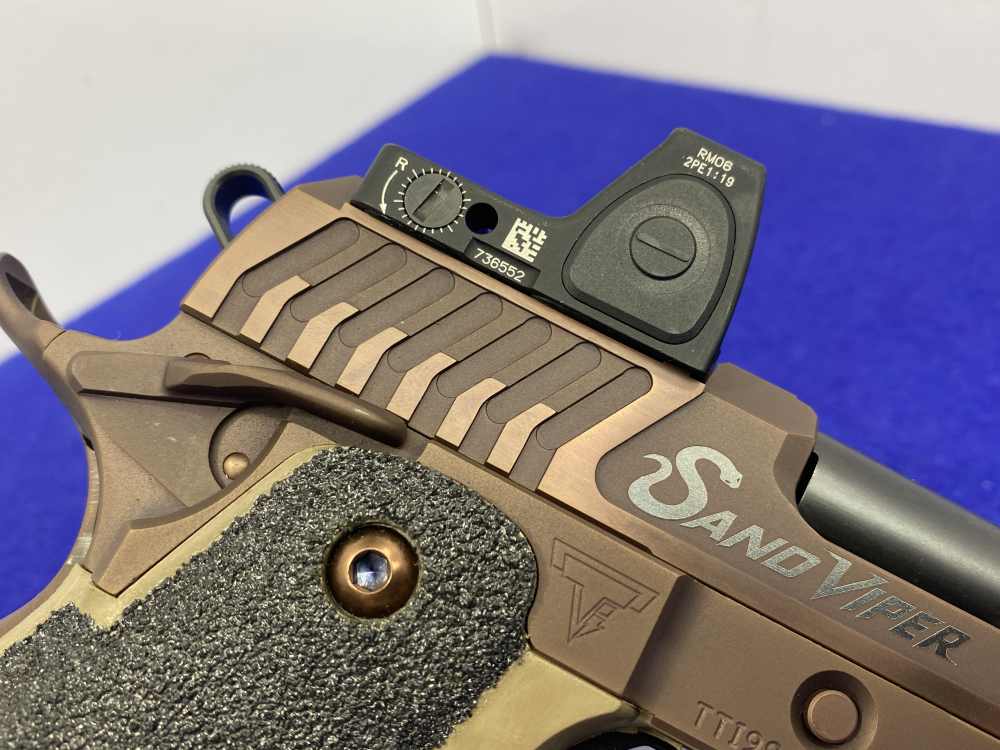 Taran Tactical (TTI) 2011 9mm Coyote Bronze DLC *JOHN WICK 4 -SAND VIPER-*-img-36