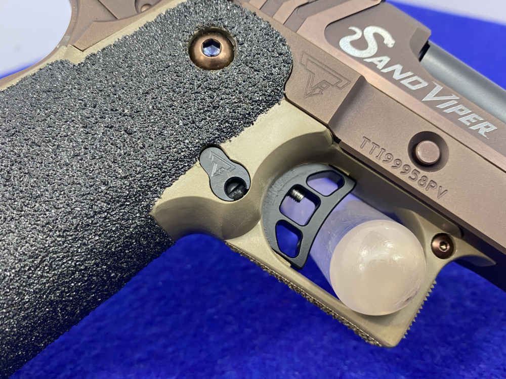 Taran Tactical (TTI) 2011 9mm Coyote Bronze DLC *JOHN WICK 4 -SAND VIPER-*-img-37