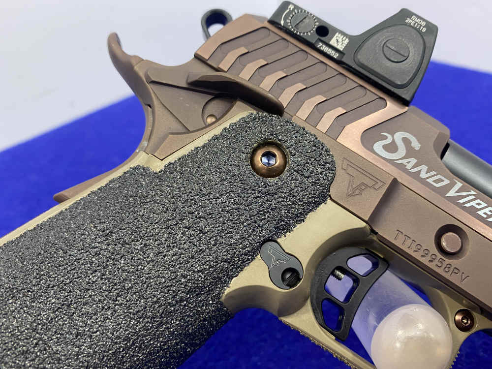 Taran Tactical (TTI) 2011 9mm Coyote Bronze DLC *JOHN WICK 4 -SAND VIPER-*-img-32