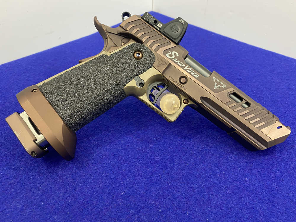 Taran Tactical (TTI) 2011 9mm Coyote Bronze DLC *JOHN WICK 4 -SAND VIPER-*-img-27
