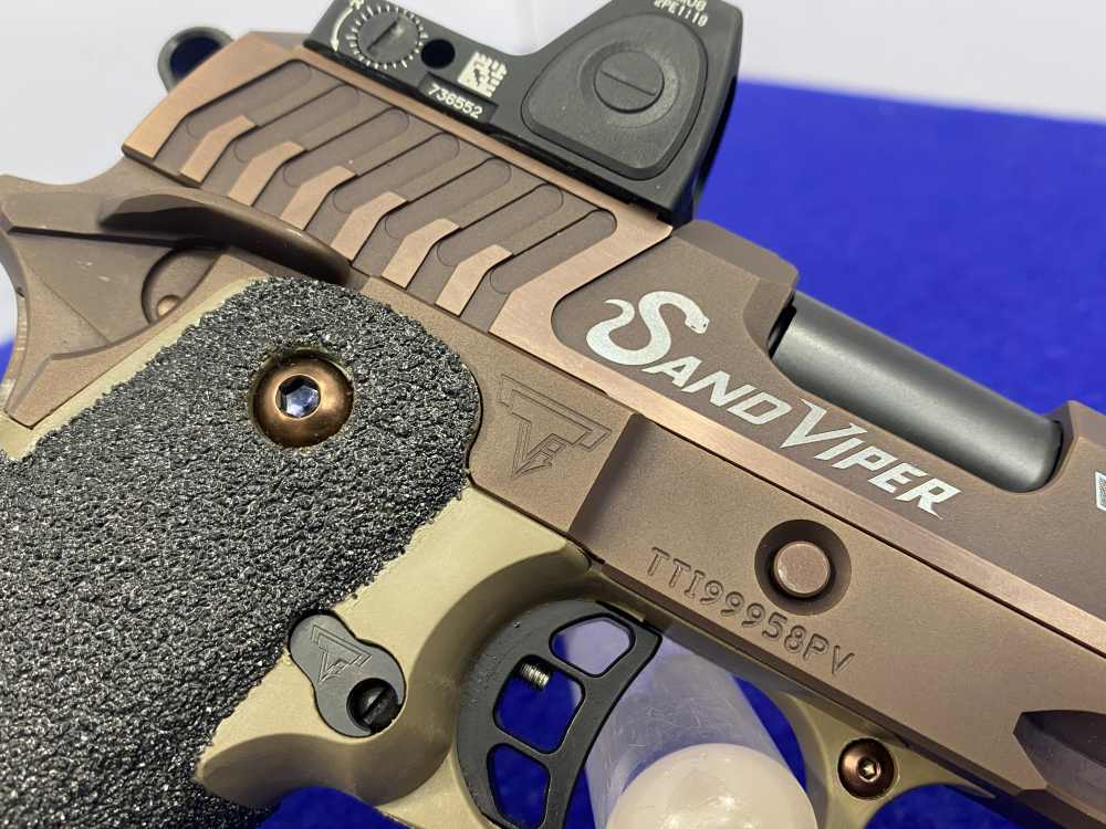 Taran Tactical (TTI) 2011 9mm Coyote Bronze DLC *JOHN WICK 4 -SAND VIPER-*-img-38
