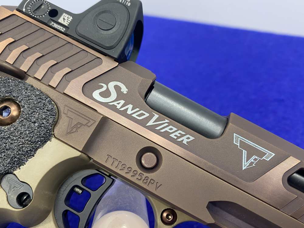 Taran Tactical (TTI) 2011 9mm Coyote Bronze DLC *JOHN WICK 4 -SAND VIPER-*-img-40
