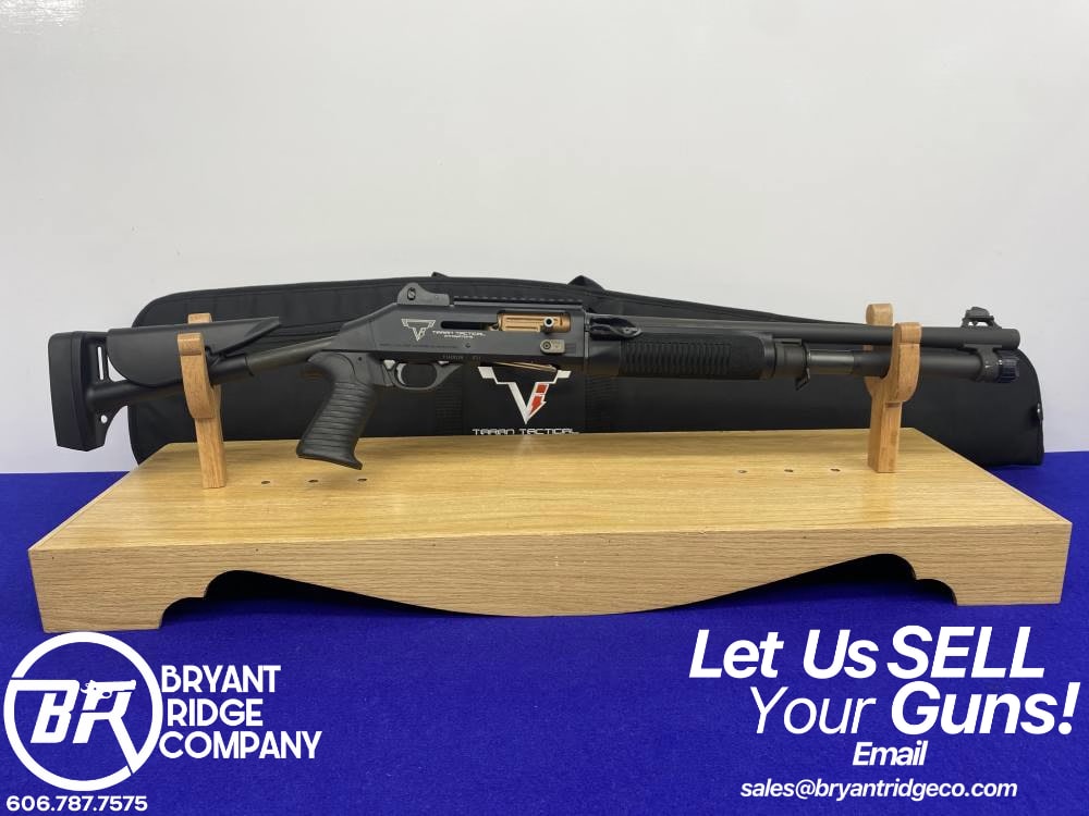 2021 Taran Tactical/Benelli M1014 12 Ga 18.5" *HEAD-TURNING JW2 PACKAGE*-img-0