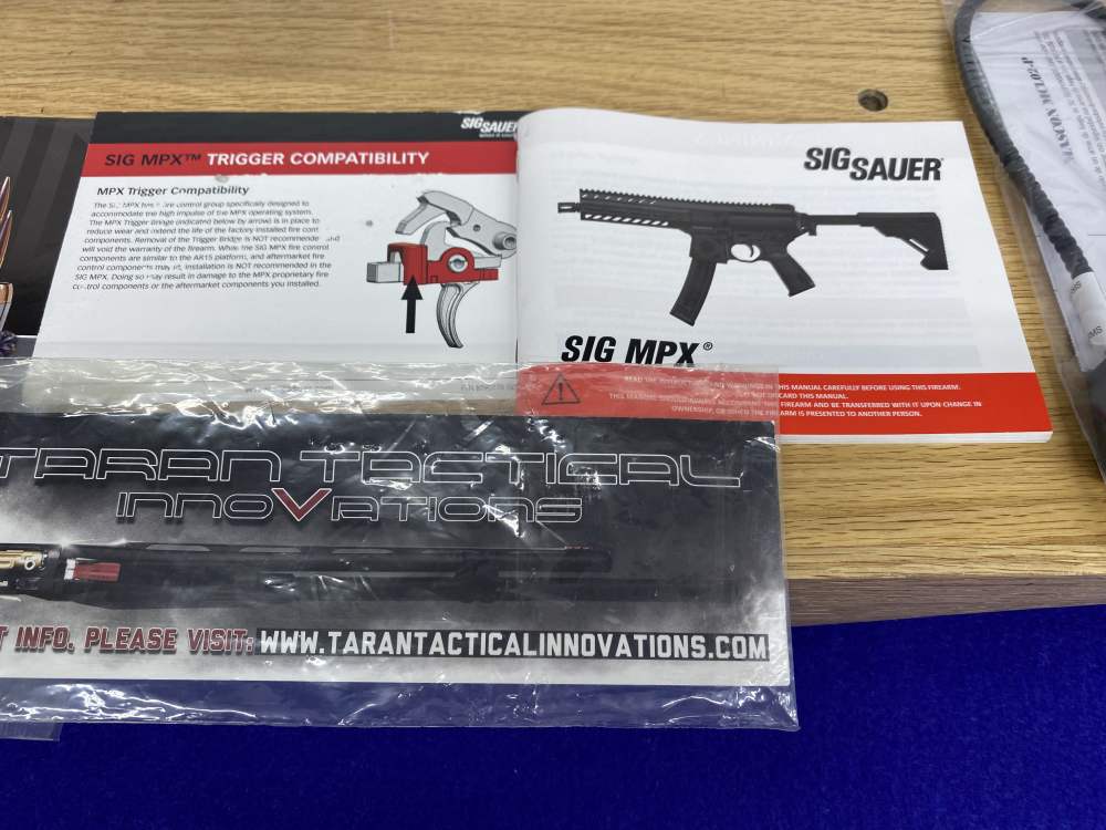 2020 Taran Tactical / Sig Sauer MPX 9mm Blk -JOHN WICK: CHAPTER 3 CARBINE--img-7