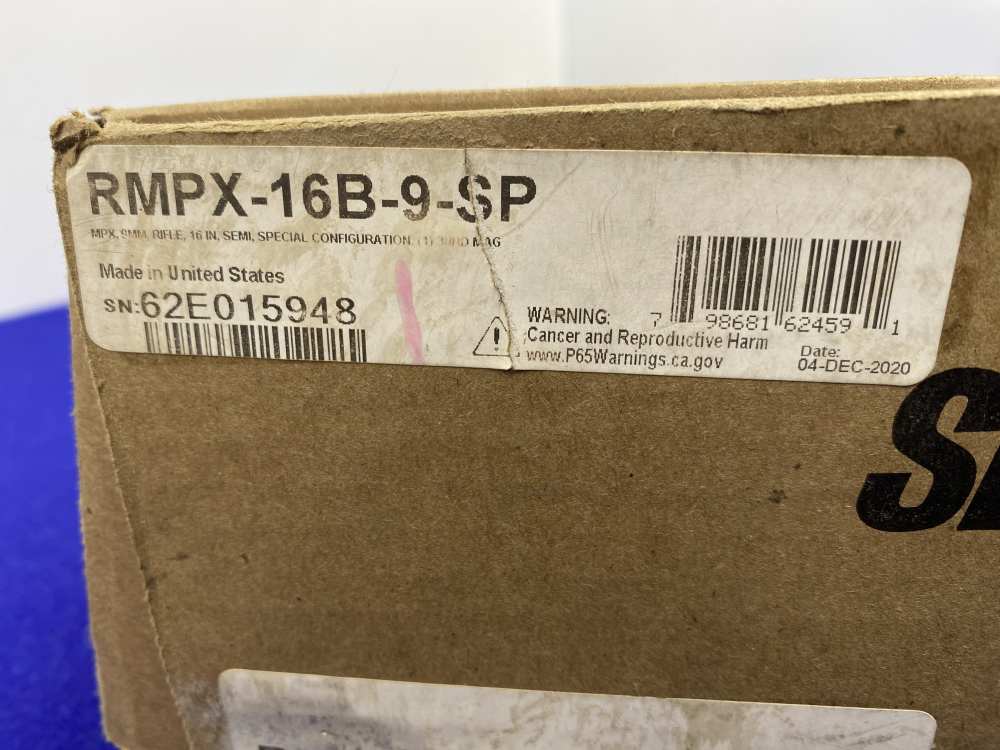 2020 Taran Tactical / Sig Sauer MPX 9mm Blk -JOHN WICK: CHAPTER 3 CARBINE--img-4