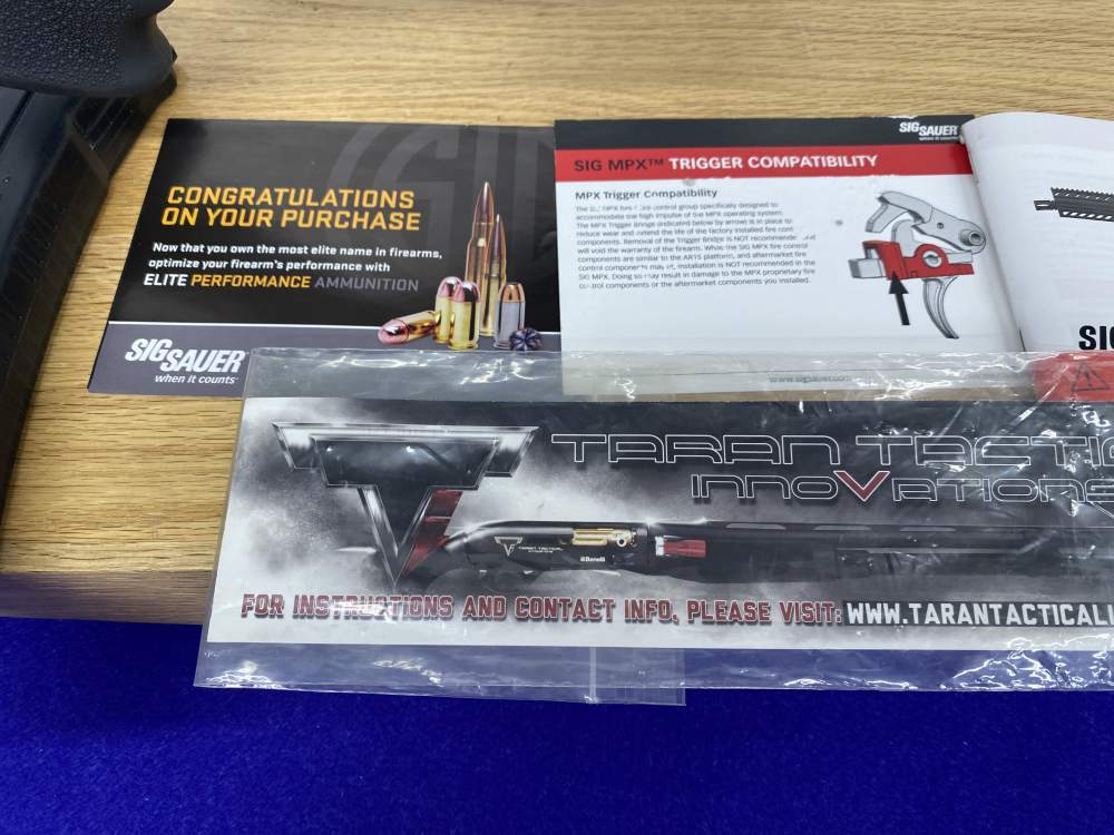 2020 Taran Tactical / Sig Sauer MPX 9mm Blk -JOHN WICK: CHAPTER 3 CARBINE--img-6