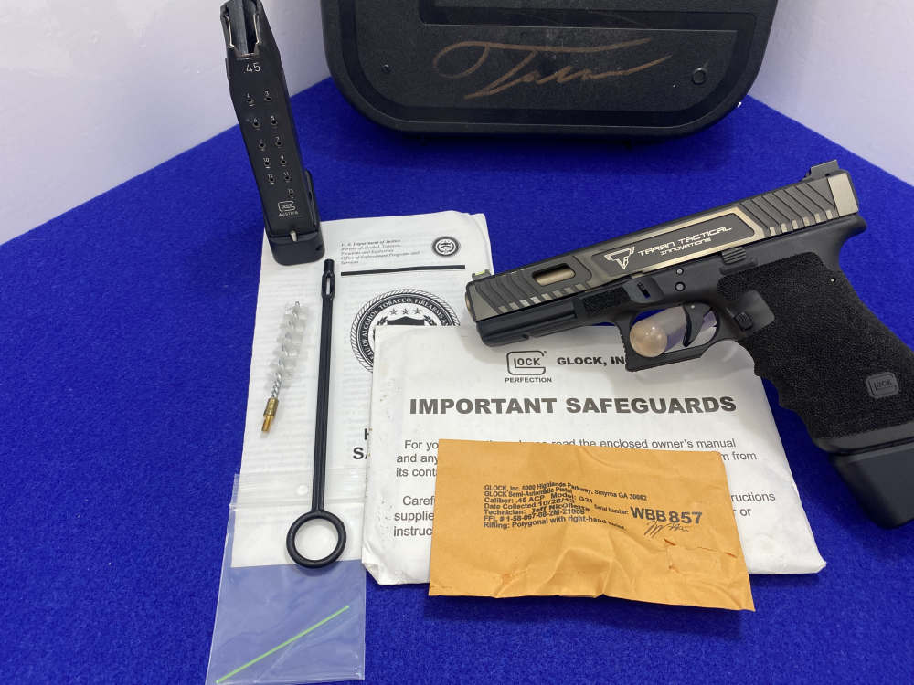 2013 Glock 21 .45 ACP Black 4.6" *TARAN TACTICAL COMBAT MASTER PACKAGE*-img-9