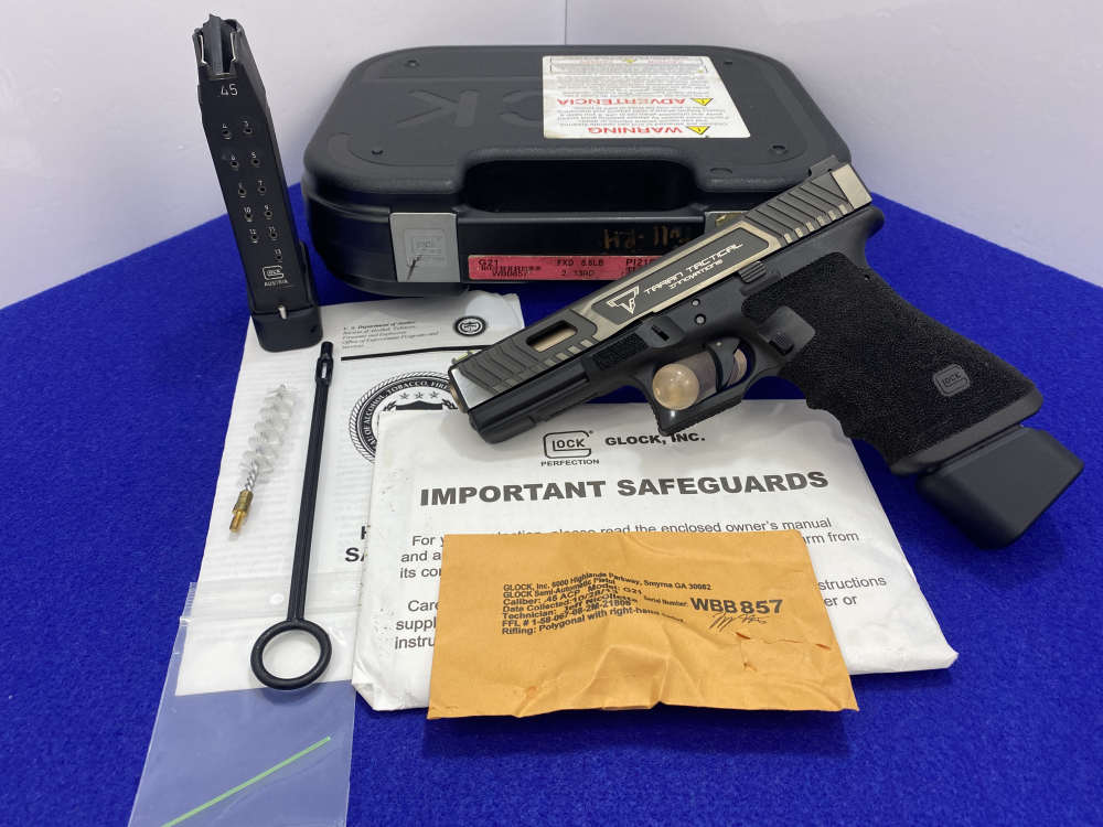 2013 Glock 21 .45 ACP Black 4.6" *TARAN TACTICAL COMBAT MASTER PACKAGE*-img-4