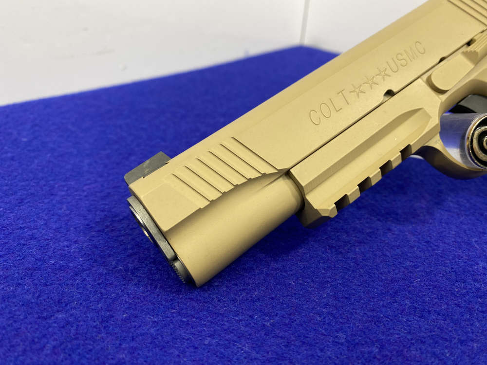 2013 Colt Government CQB .45ACP Desert Sand *ULTRA RARE USMC ROLLMARKING*-img-16